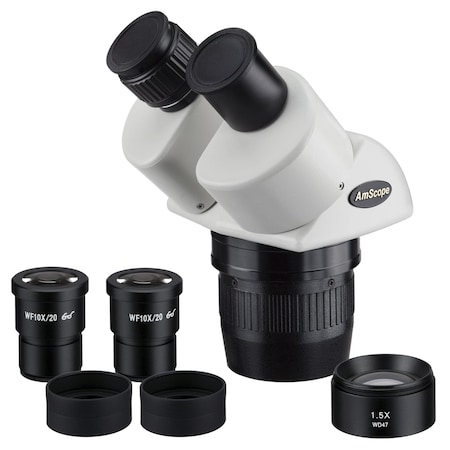 20X-60X Super Widefield Stereo Binocular Microscope Head